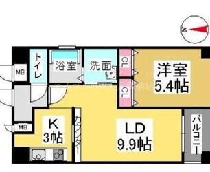 クレストシティ中井町の物件間取画像